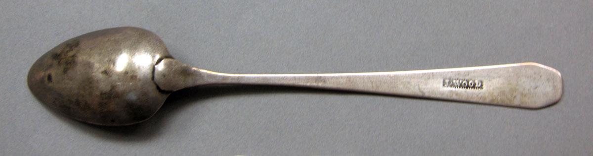 1962.0240.643 Silver spoon underside