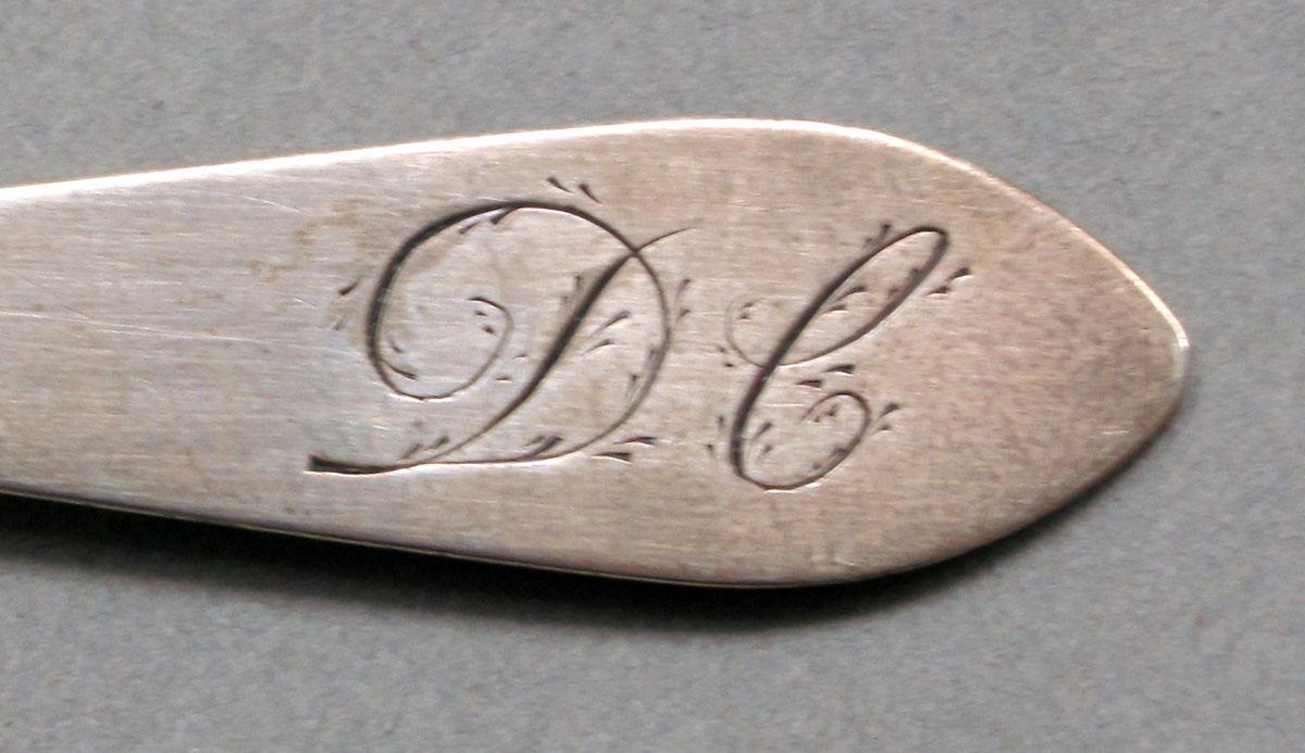1962.0240.647 Silver spoon engraving