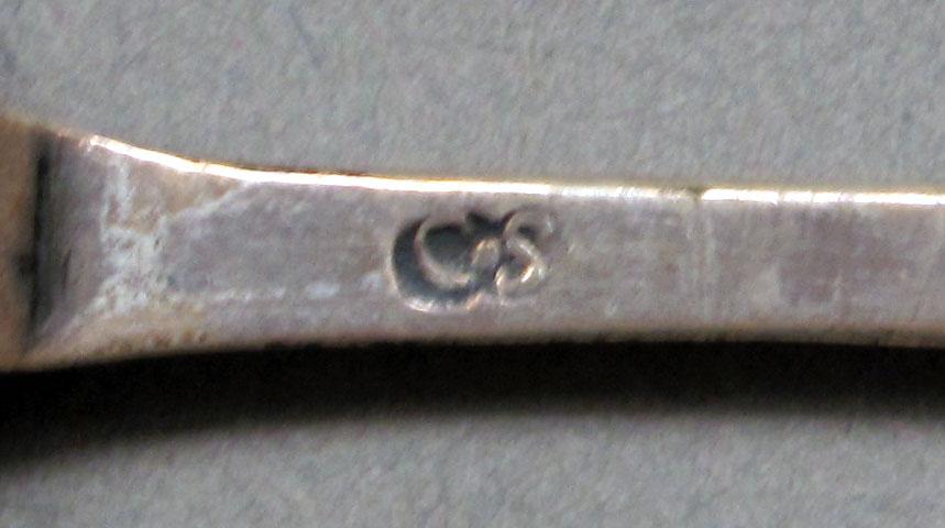 1962.0240.649 Silver spoon mark
