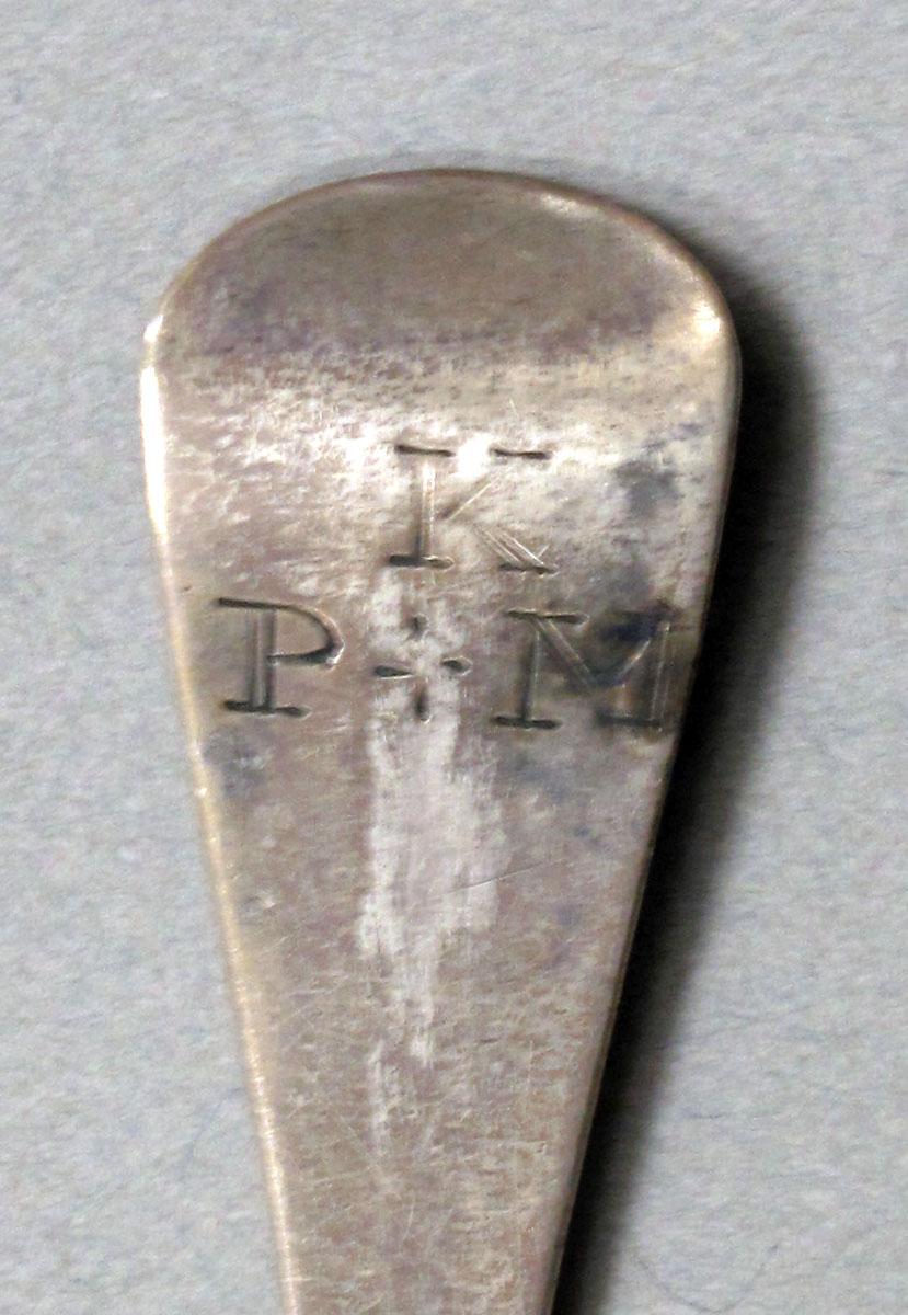 1962.0240.652 Silver spoon engraving
