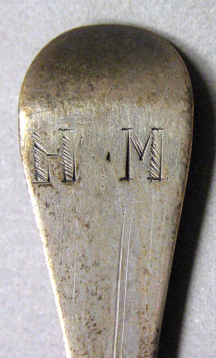 1962.0240.658 Silver Spoon engraving