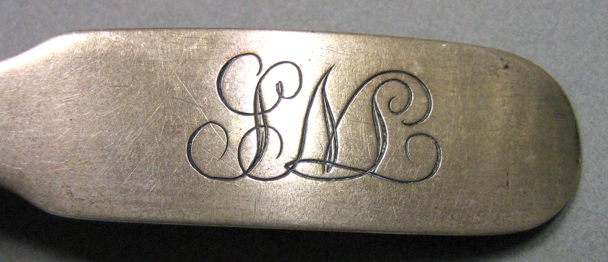 1962.0240.659 Silver Spoon engraving