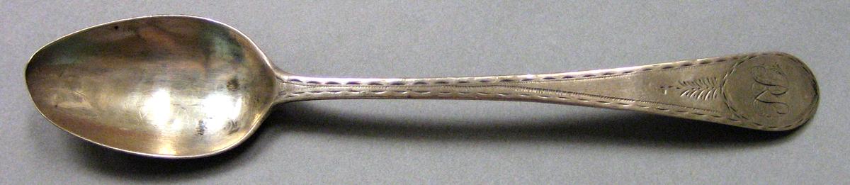 1962.0240.663 Silver Spoon upper surface