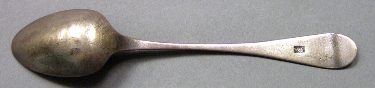 1962.0240.667 Silver Spoon underside