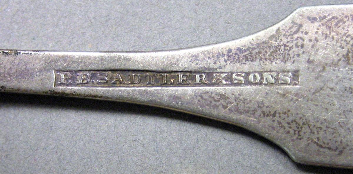 1962.0240.668 Silver Spoon mark