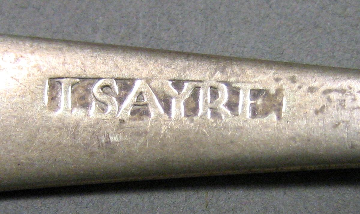 1962.0240.670 Silver Spoon mark