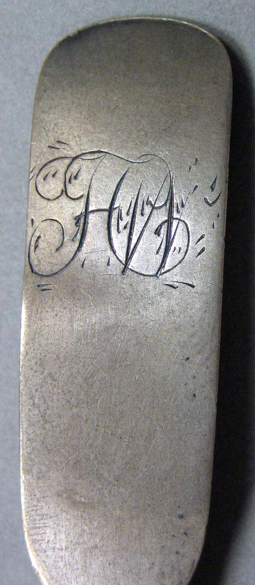 1962.0240.676 Silver Spoon engraving
