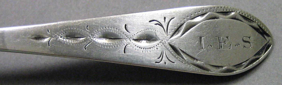 1962.0240.677 Silver Spoon engraving