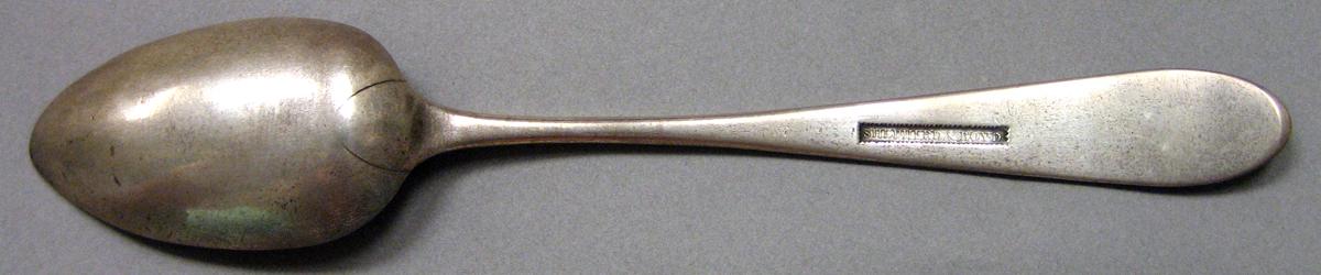1962.0240.678 Silver Spoon underside