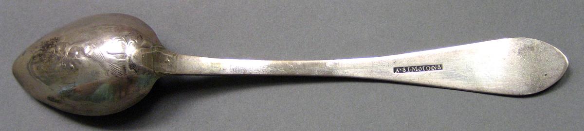 1962.0240.682 Silver Spoon underside