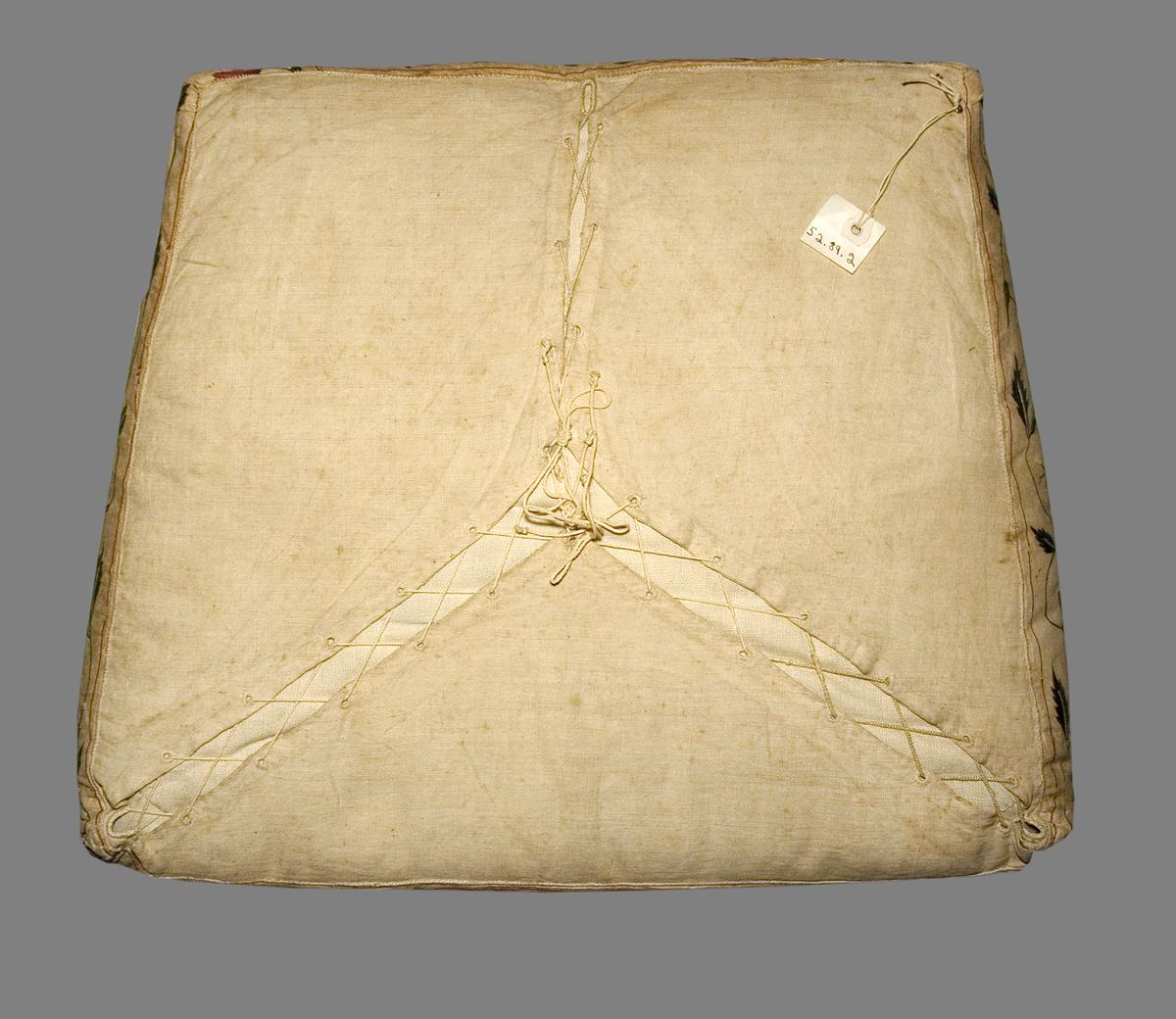1952.0089.002 Cushion, Chair Pad, Verso