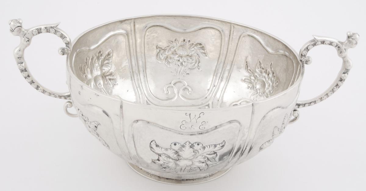 1955.0127 Silver Bowl, View 2