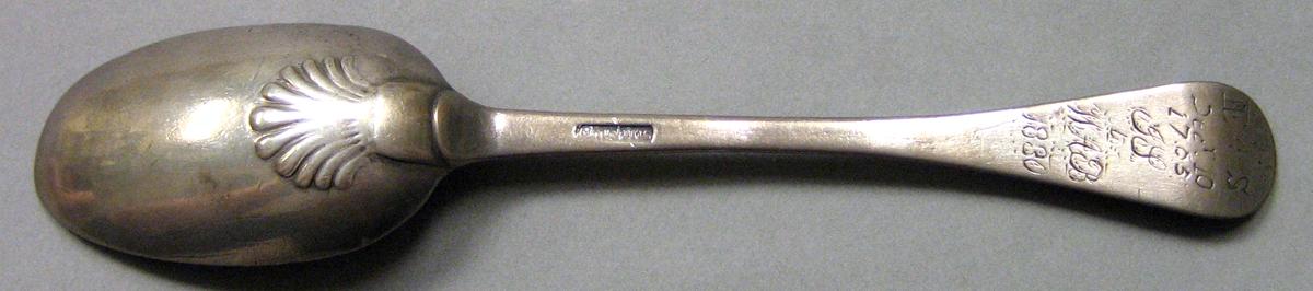 1962.0240.685 Silver Spoon underside