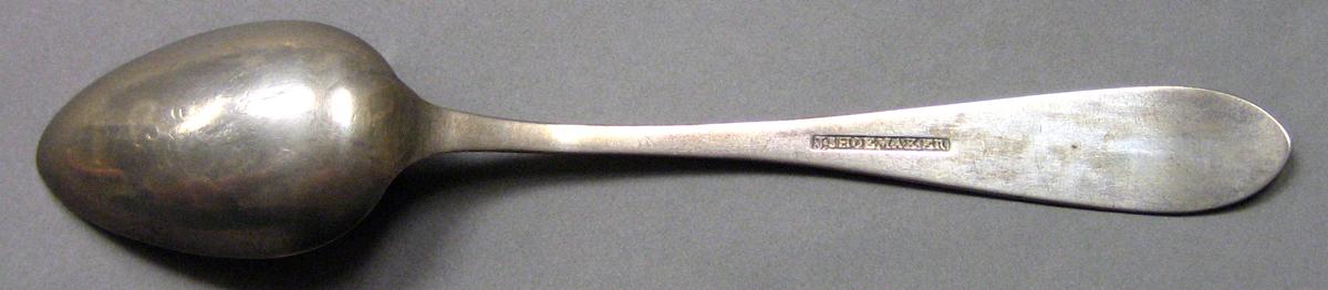 1962.0240.686 Silver Spoon underside