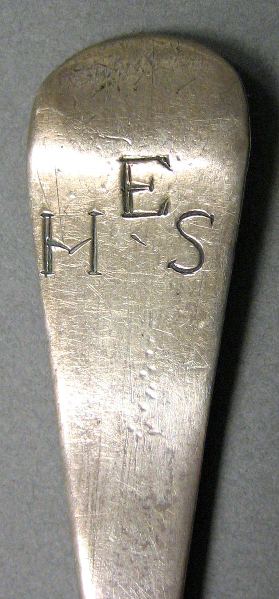 1962.0240.688 Silver Spoon engraving