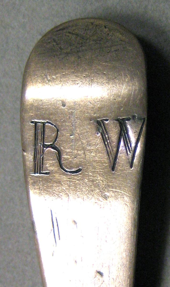 1962.0240.705 Silver Spoon engraving