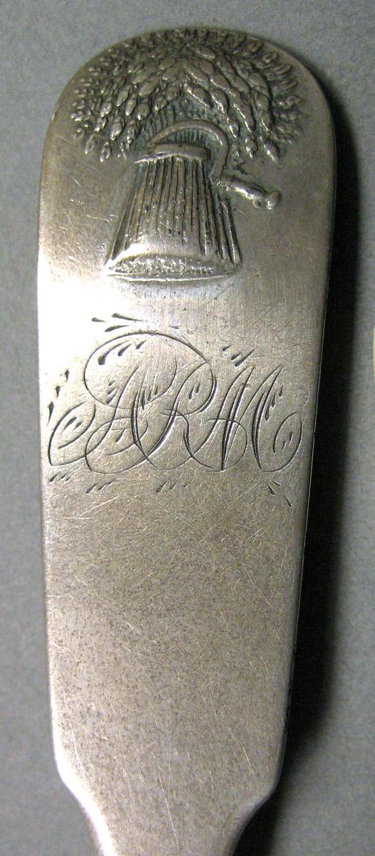1962.0240.708 Silver Spoon engraving