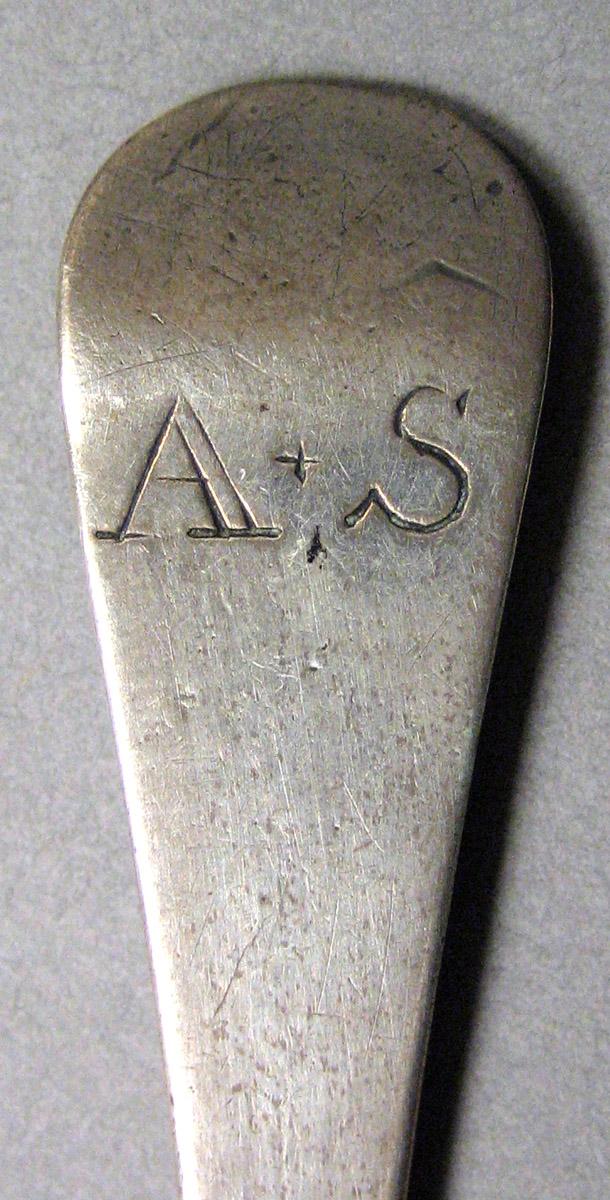 1962.0240.709 Silver Spoon engraving