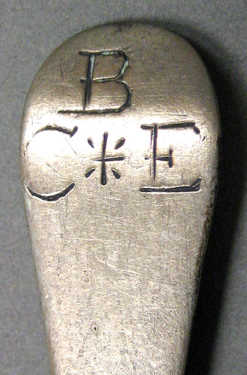 1962.0240.712 Silver Spoon engraving