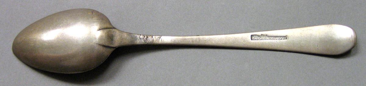 1962.0240.714 Silver Spoon underside