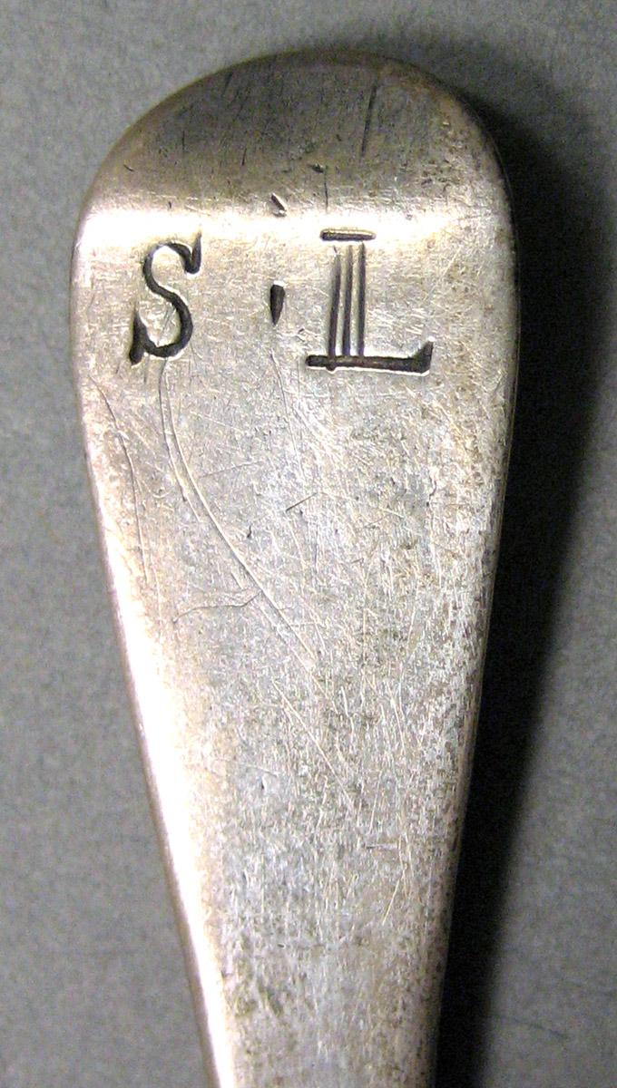 1962.0240.716 Silver Spoon engraving