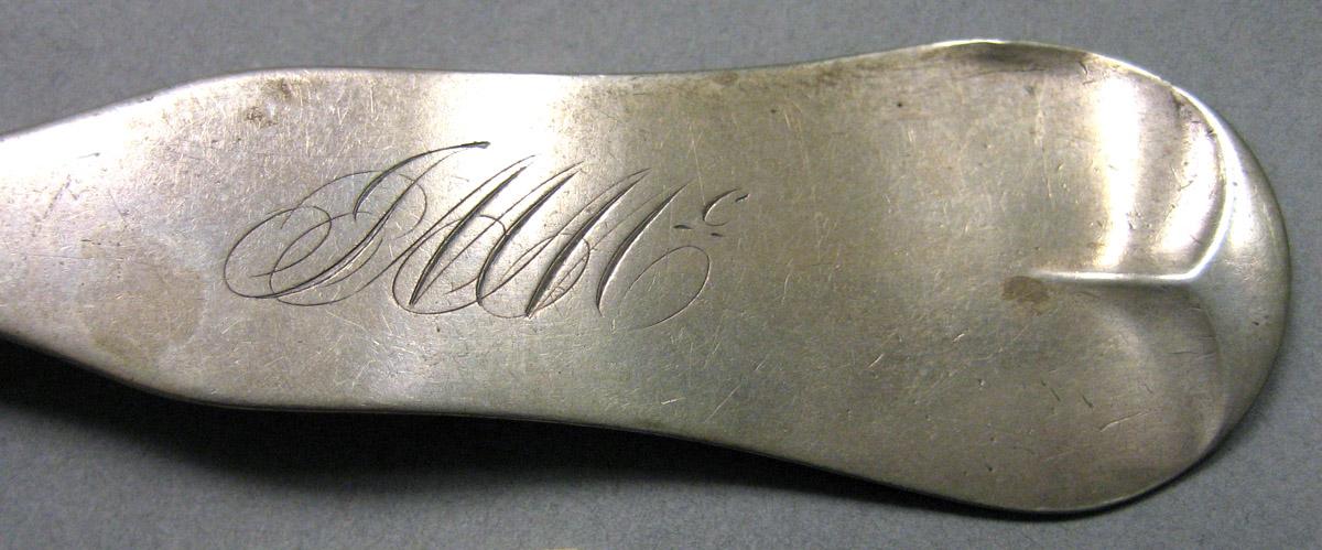 1962.0240.717 Silver Spoon engraving