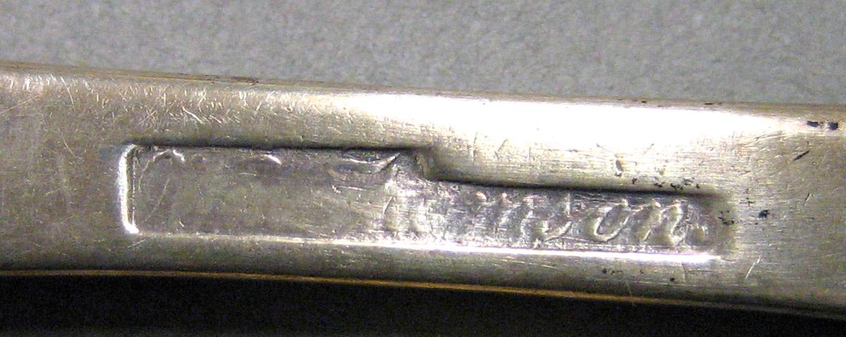 1962.0240.718 Silver Spoon mark