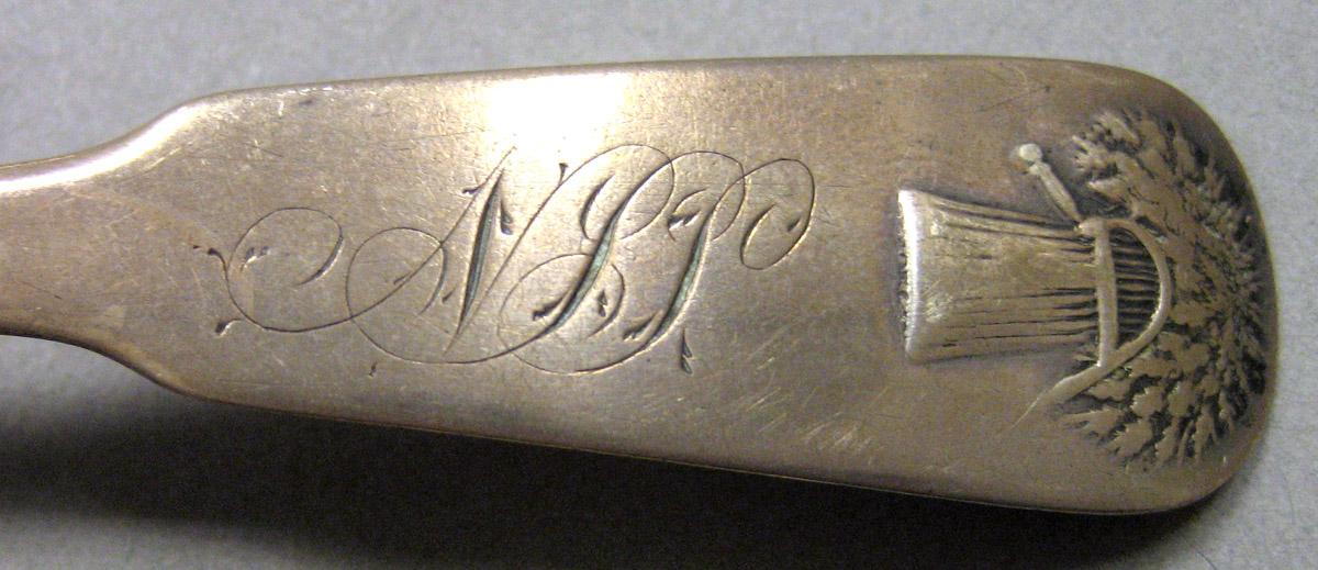 1962.0240.722 Silver Spoon engraving