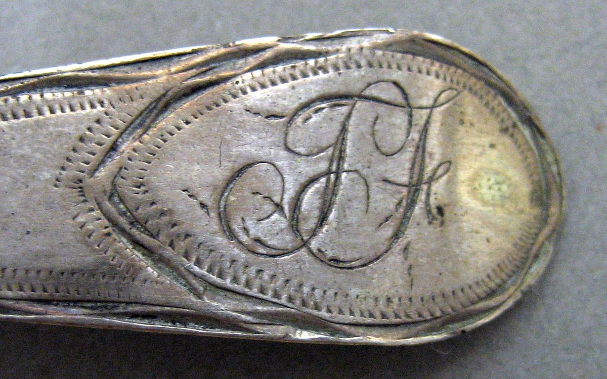 1962.0240.723 Silver Spoon engraving