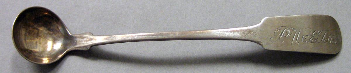 1962.0240.725 Silver Ladle upper surface