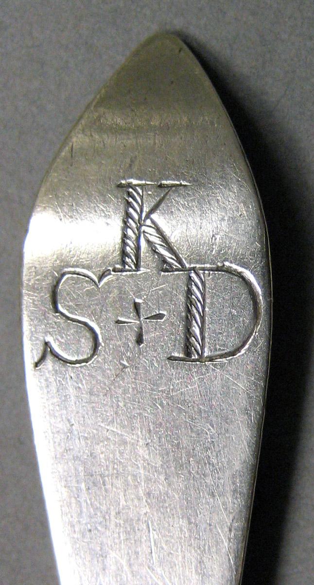 1962.0240.726 Silver Spoon engraving