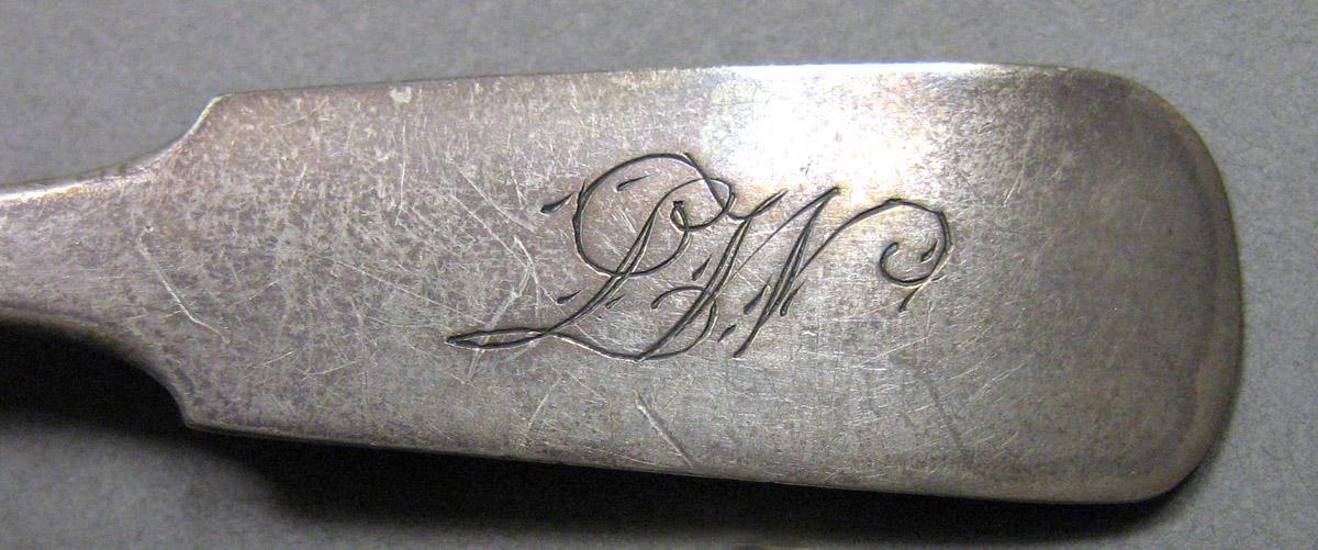 1962.0240.728 Silver Spoon engraving