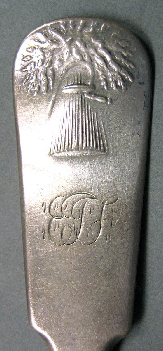1962.0240.733 Silver Spoon engaving
