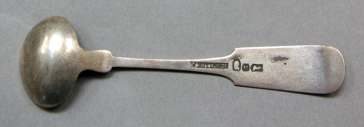1962.0240.740 Salt spoon underside
