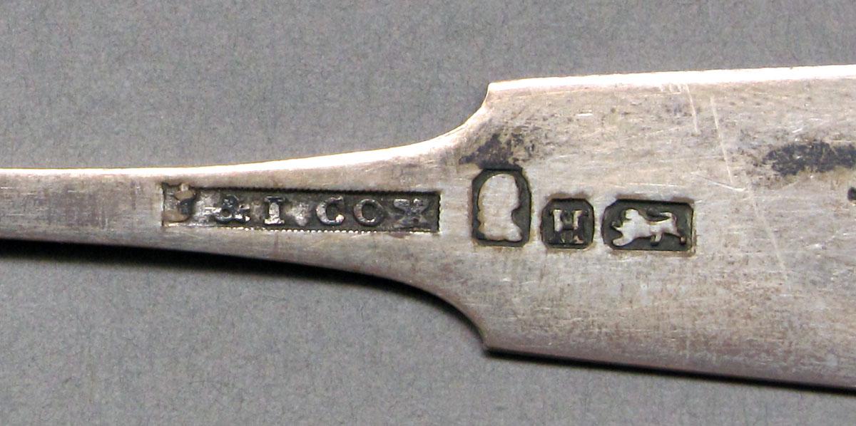 1962.0240.740 Salt spoon mark