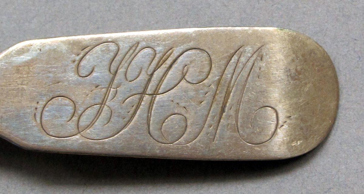1962.0240.742 Salt spoon engraving