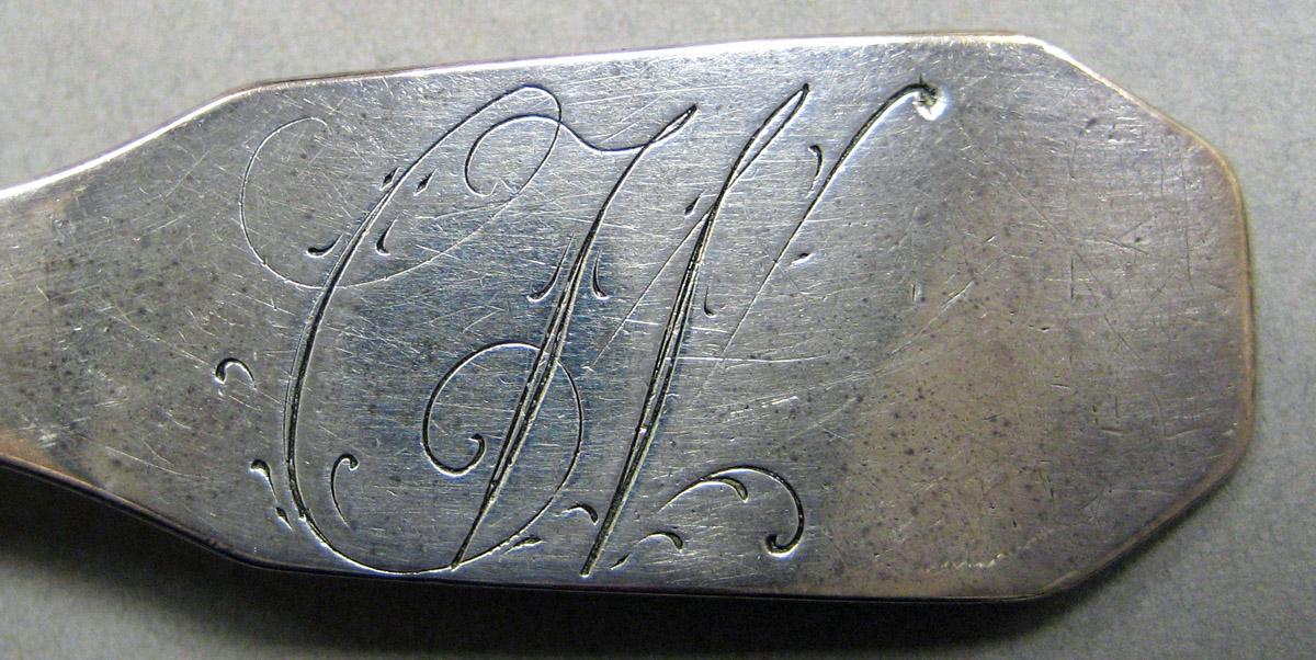 1962.0240.753 Silver Spoon engraving