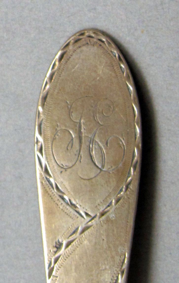 1962.0240.754 Teaspoon engraving