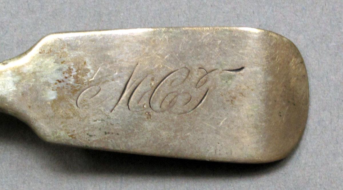 1962.0240.760  Salt spoon engraving