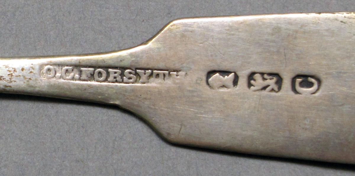 1962.0240.760  Salt spoon mark