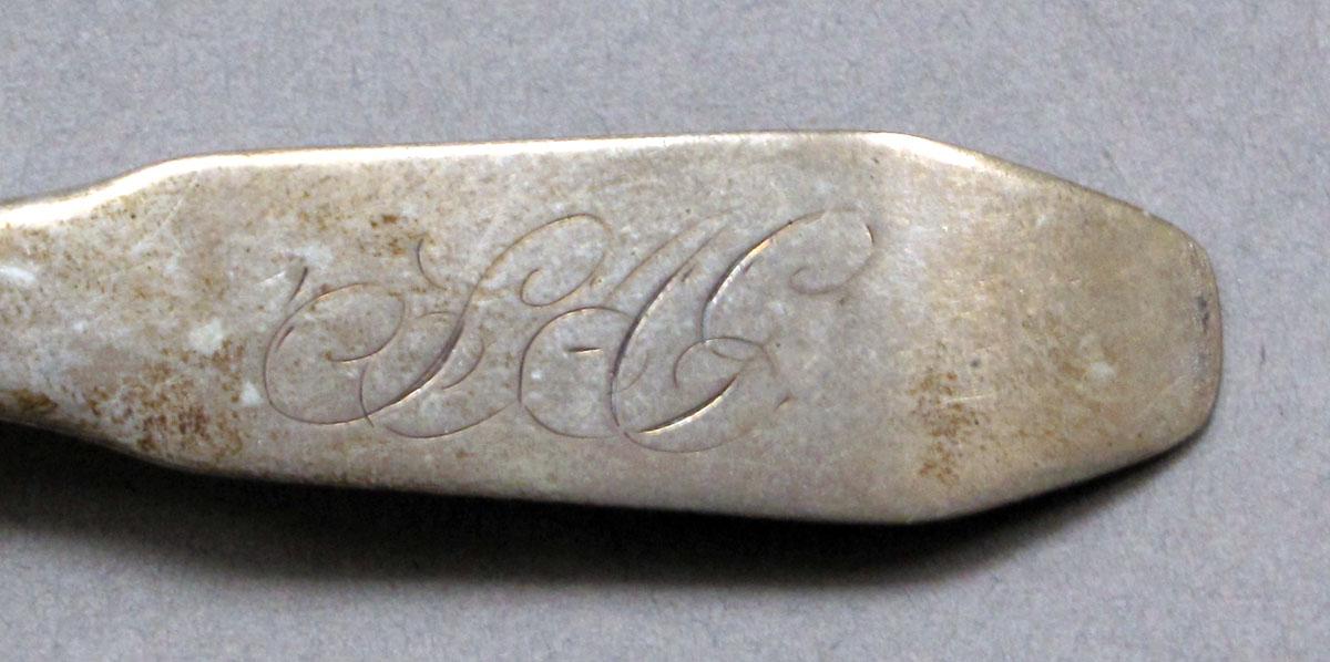 1962.0240.763 Salt spoon engraving