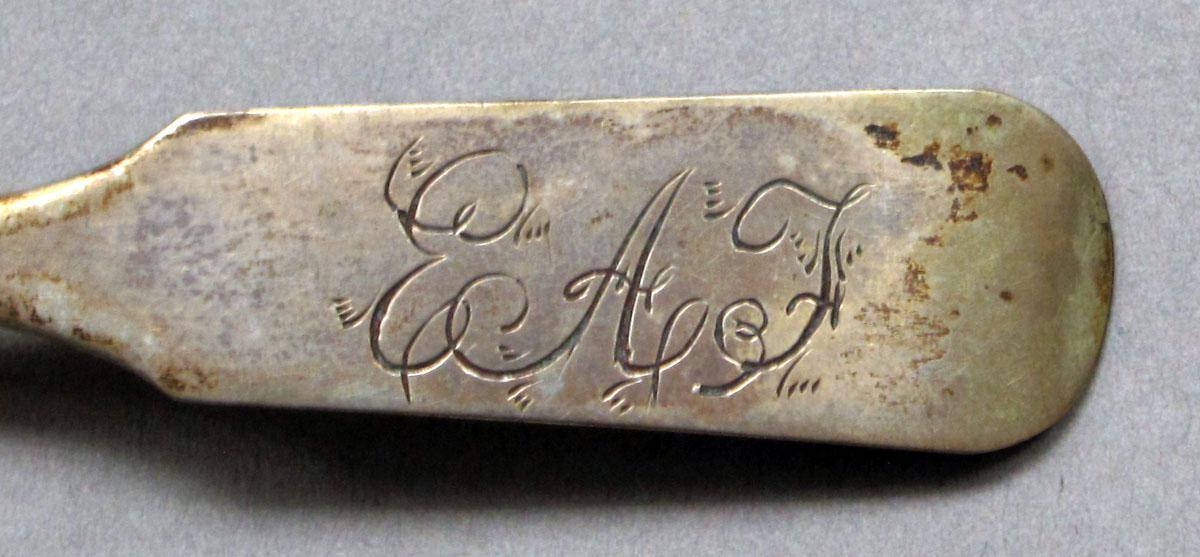 1962.0240.767 Salt spoon engraving