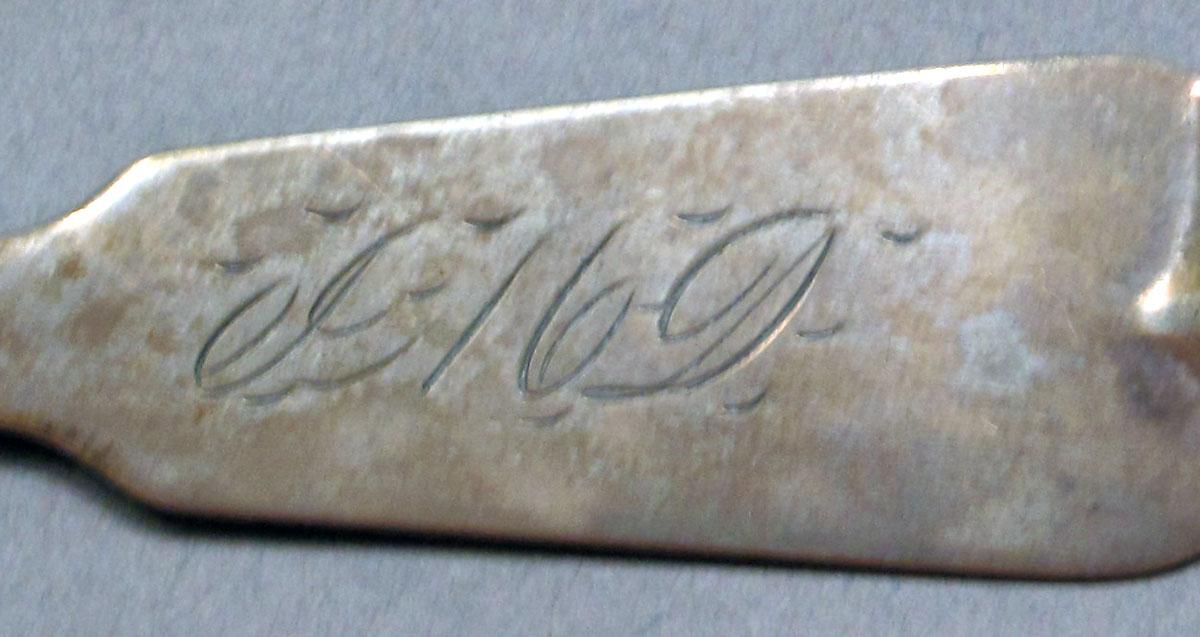 1962.0240.792 Salt spoon engraving