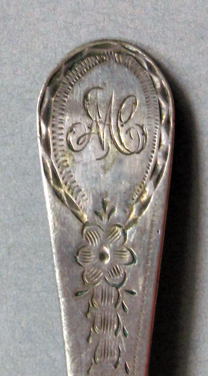 1962.0240.797 Mustard ladle engraving