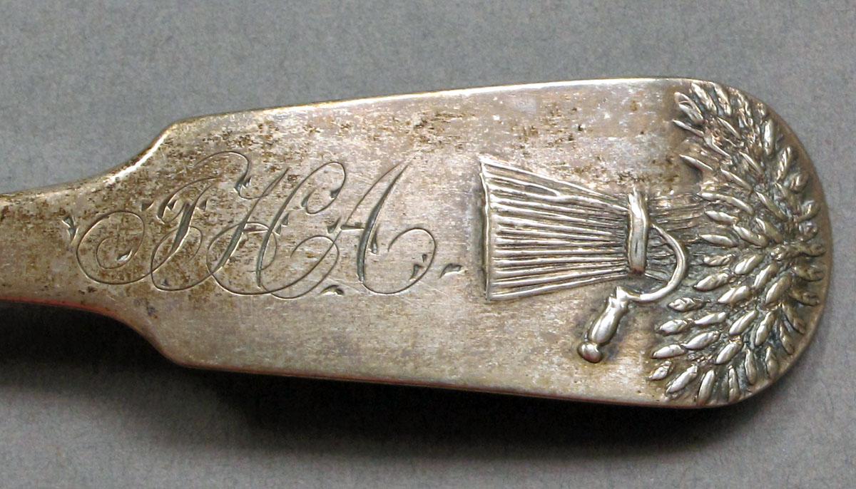 1962.0240.809.001 Salt spoon engraving