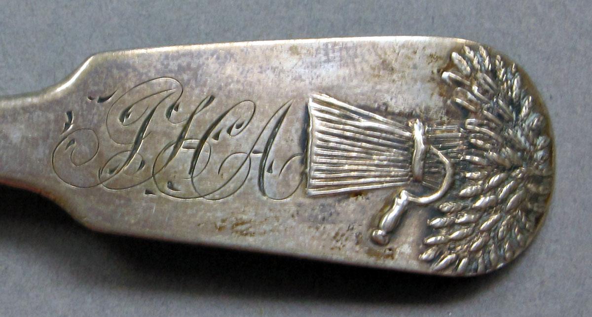 1962.0240.809.002 Salt spoon engraving