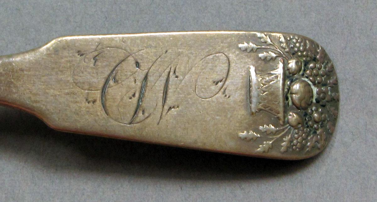 1962.0240.821 Salt spoon engraving