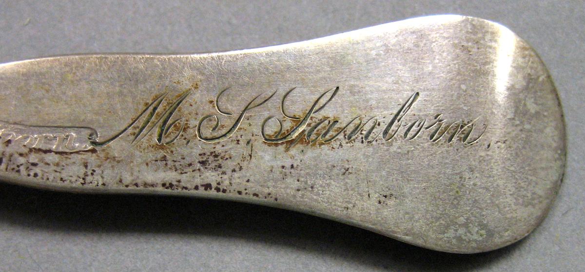 1962.0240.826 Salt spoon engraving