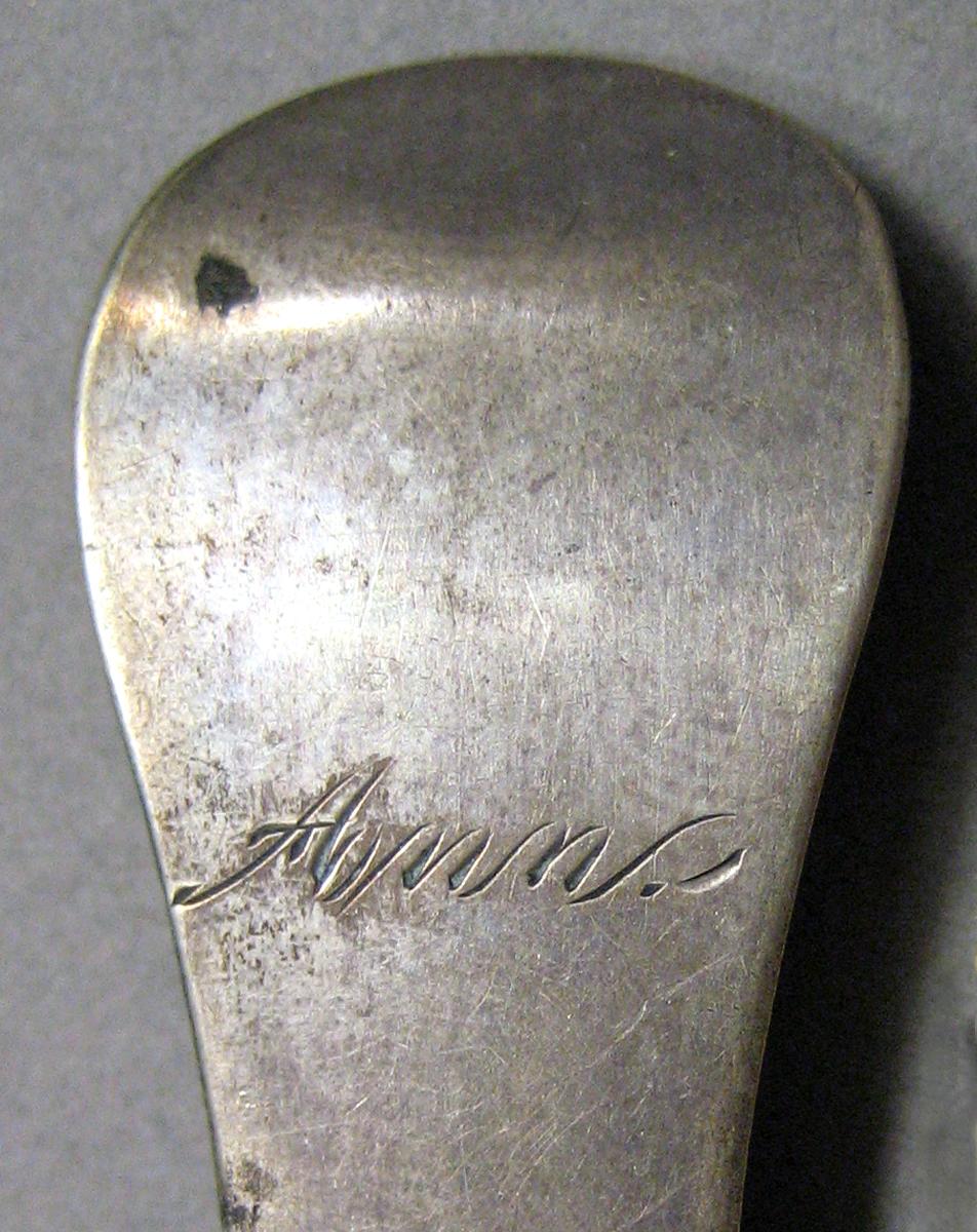 1962.0240.830 Salt spoon engraving