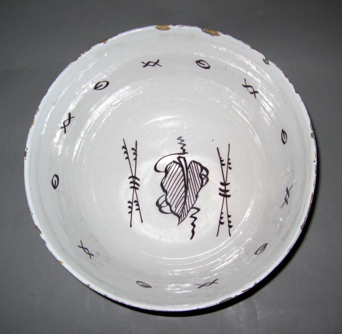 1952.0091 Delft bowl top